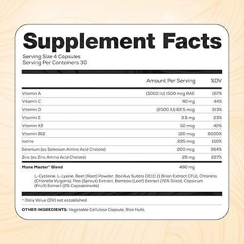 Miniatura 7 de Suplementos para el crecimiento del cabello para mujer