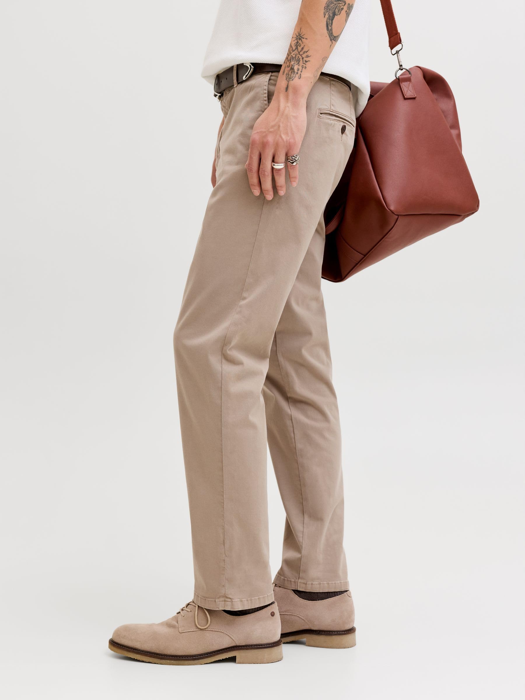 Jack & Jones Herren Jpstollie Vance Chino Noos Jack & Jones Male Chino Hose Regular Fit Chino Hose