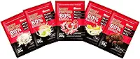 Combo - Whey Protein Concentrado 30g - 5 Sachês (Morango, Banana, Baunilha, Torta de Limão e Brigadeiro) - Growth