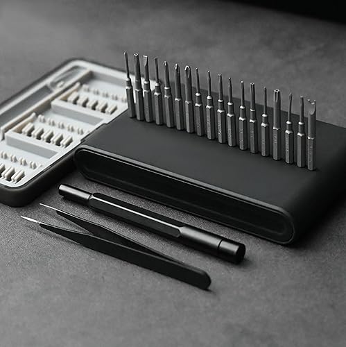 Miniatura 8 de VCELINK Juego de destornilladores pequeños con puntas largas, S2 Phillips, cabeza plana, puntas Torx de seguridad, kit de mini destornillador 20 en