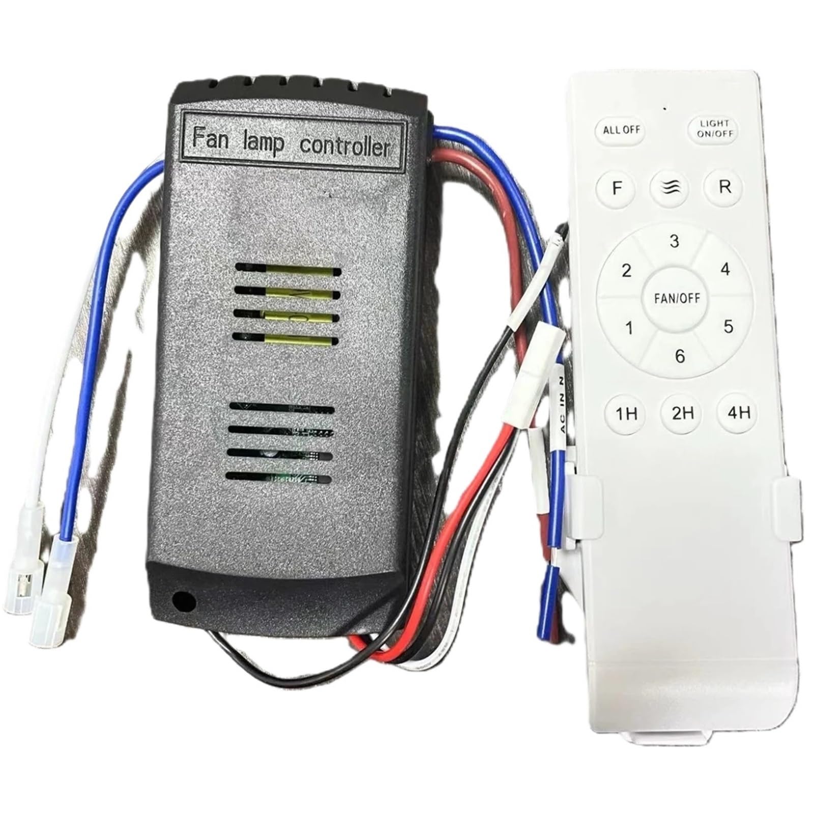 Kit télécommande pour ventilateur de plafond LED à pales longues et éclairage stable - 5
