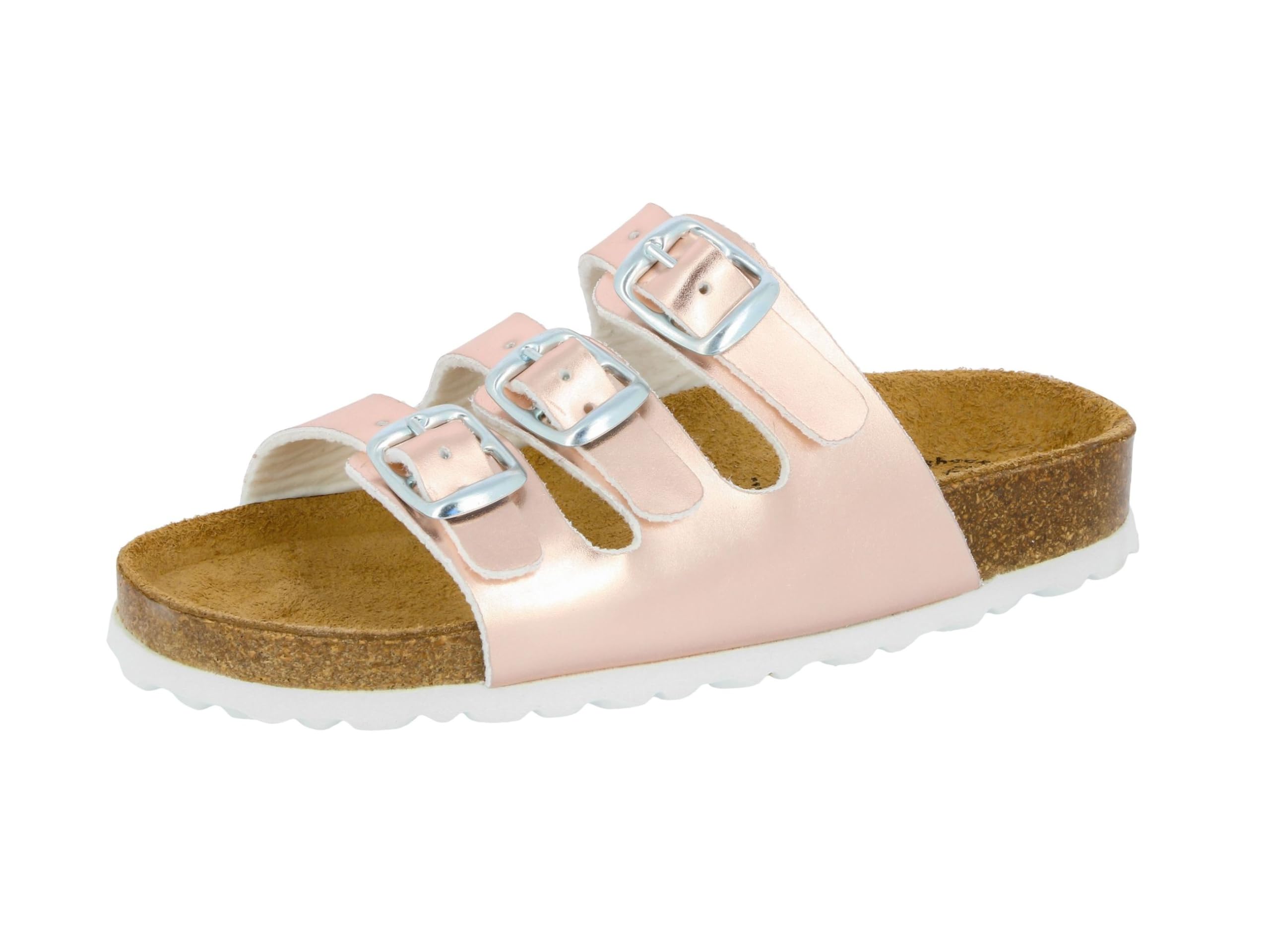 Lico Unisex Kinder Bioline Kids 3-schnallerPantoletten