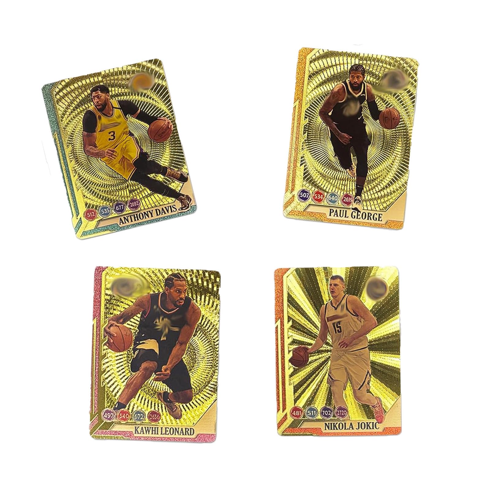 55 Cartas de Basketball Cool, Papel Baloncesto para Niños, Adolescentes y Adultos, Coleccionistas