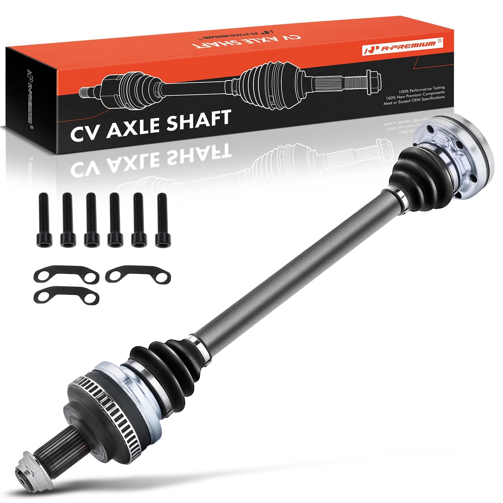 A-Premium CV Axle Shaft Assembly Compatible with BMW E46 330i 2001 