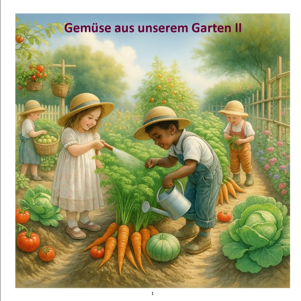 Gemüse aus unserem Garten II: Gemüse die unter oder an der Erde wachsen (*Lesen-Lachen-Lernen*)