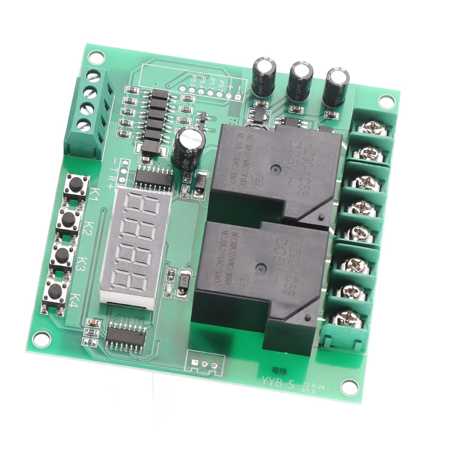 Linear Actuator Control Board Yyb 5 12v 24v Motor Forward Reverse Control Board Two Relay Delay Timing Cycle Module Forward Module