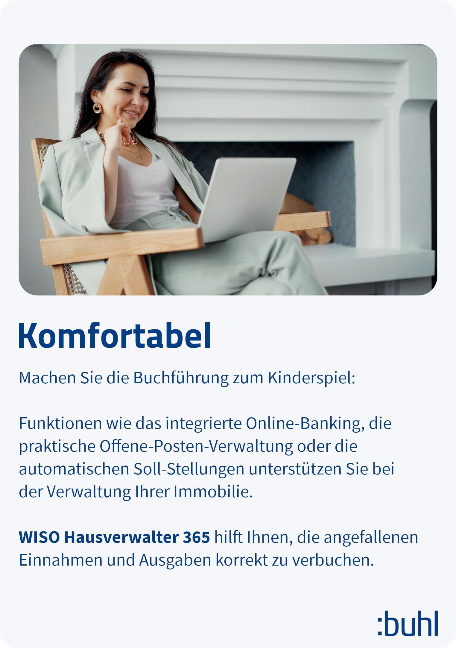 WISO Hausverwalter 365 Start| Aktuelle Version | Mieter & WEG korrekt abrechnen | inkl. Heizkosten | Viele Assistenten zur Verwaltung und Auswertung | Start: Bis zu 10 Wohneinheiten | Windows Download