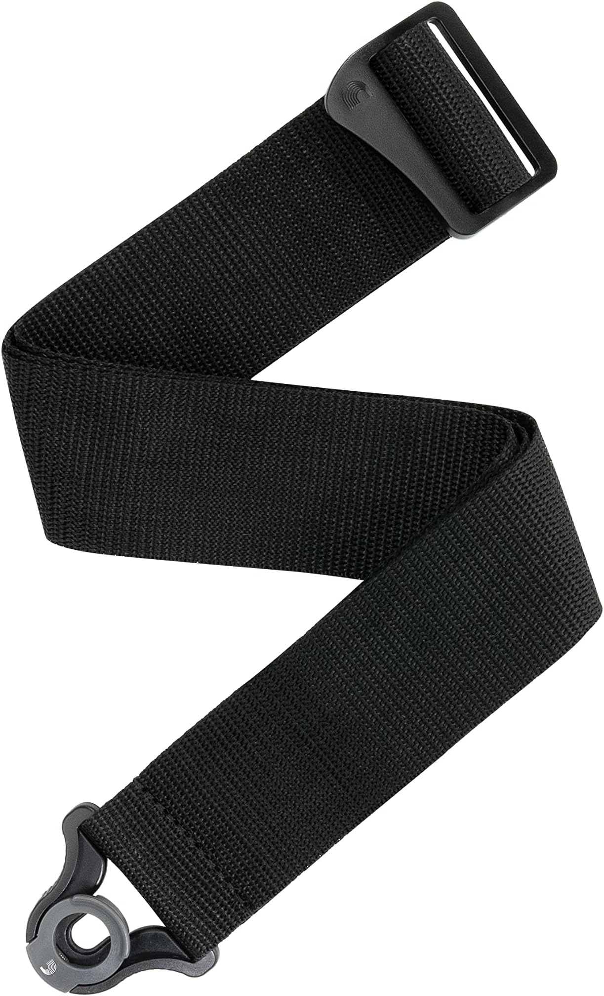D'Addario Auto Lock Polypro Guitar Strap, Black