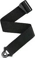 D'Addario Correia de Guitarra Auto Lock - Acessórios para Guitarra - Alça para Guitarra Elétrica, Alça para Guitarra Acústica, Alça para Guitarra Elétrica e Alça para Baixo - Polypro - Preto