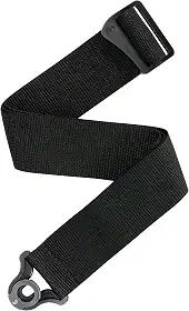 D'Addario Correia de Guitarra Auto Lock - Acessórios para Guitarra - Alça para Guitarra Elétrica, Alça para Guitarra Acústica, Alça para Guitarra Elétrica e Alça para Baixo - Polypro - Preto