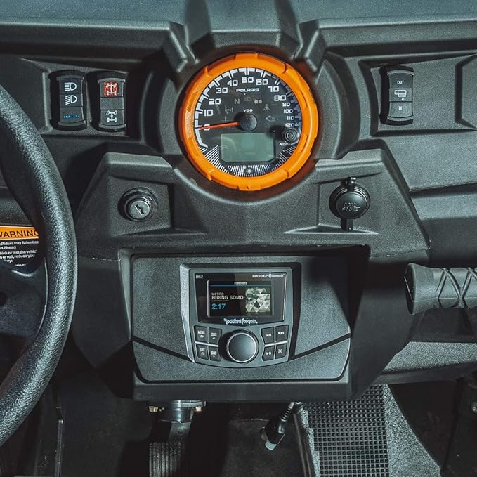 Kit Estéreo Rockford Fosgate RZR14-STAGE1 para Polaris RZR 2014-2020 miniatura 3