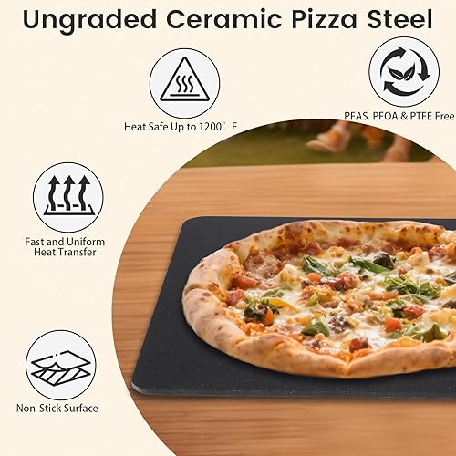 Miniatura 7 de Hisencn Accesorio para horno de pizza para parrilla, accesorios para horno de pizza al aire libre para Traeger, Pit Boss, Camp Chef, Z Grills