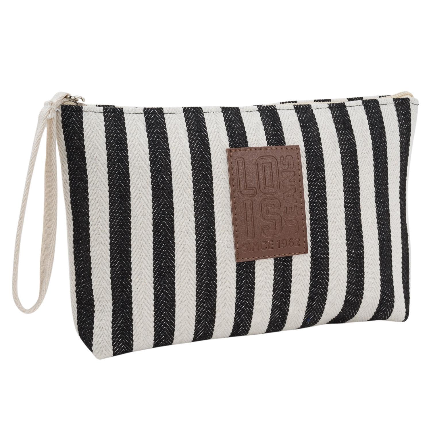 Lois Bolsa De Aseo Mujer Neceser para Mujer Ideal para Viaje Neceser Pequeño Y Neceser Maquillaje 601804, Negro