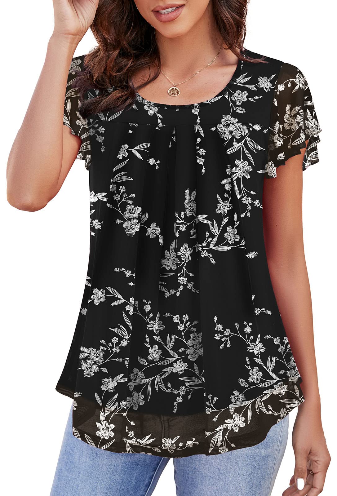 Actcat Langarmshirt Damen V-Ausschnitt Oberteile Damen Frühl