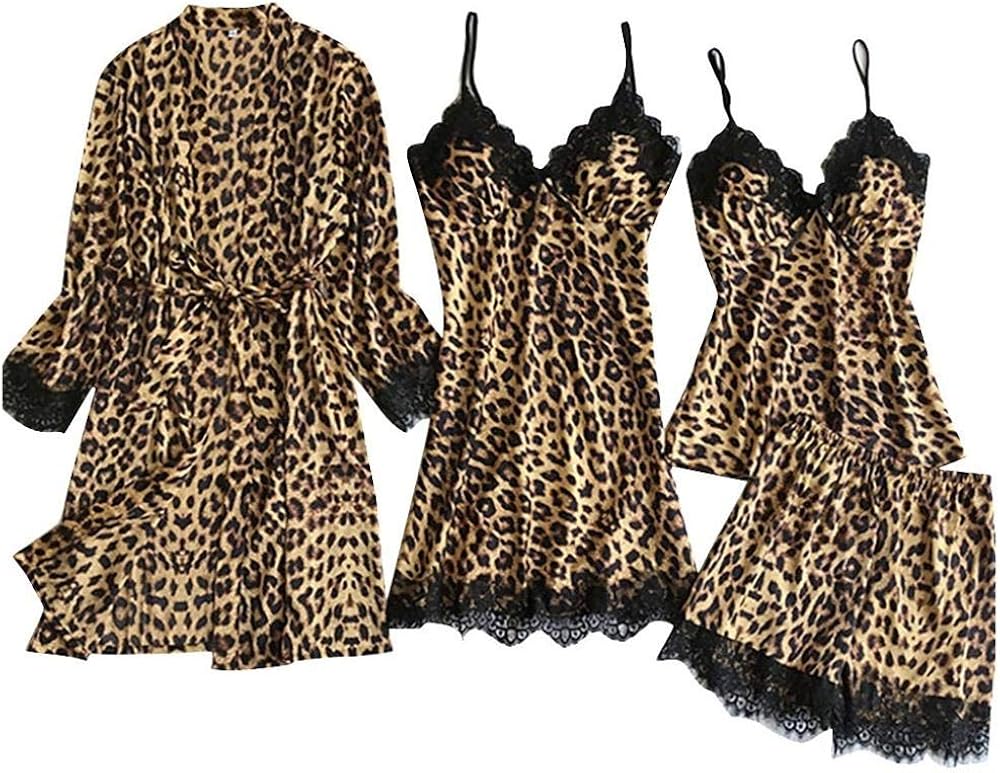 Riou Babydoll Lingerie Donna,Body Taglia Larga,Bodysuit Sleepwear Camicia Da Notte In Pizzo - Foto 3