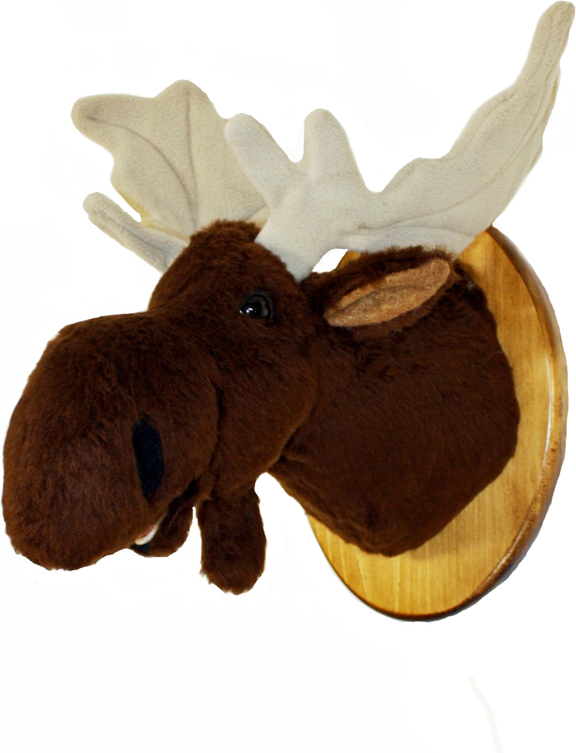 Fairgame Wildlife Moose Medium Plush Plaque Wall Mount - 'Shorty'