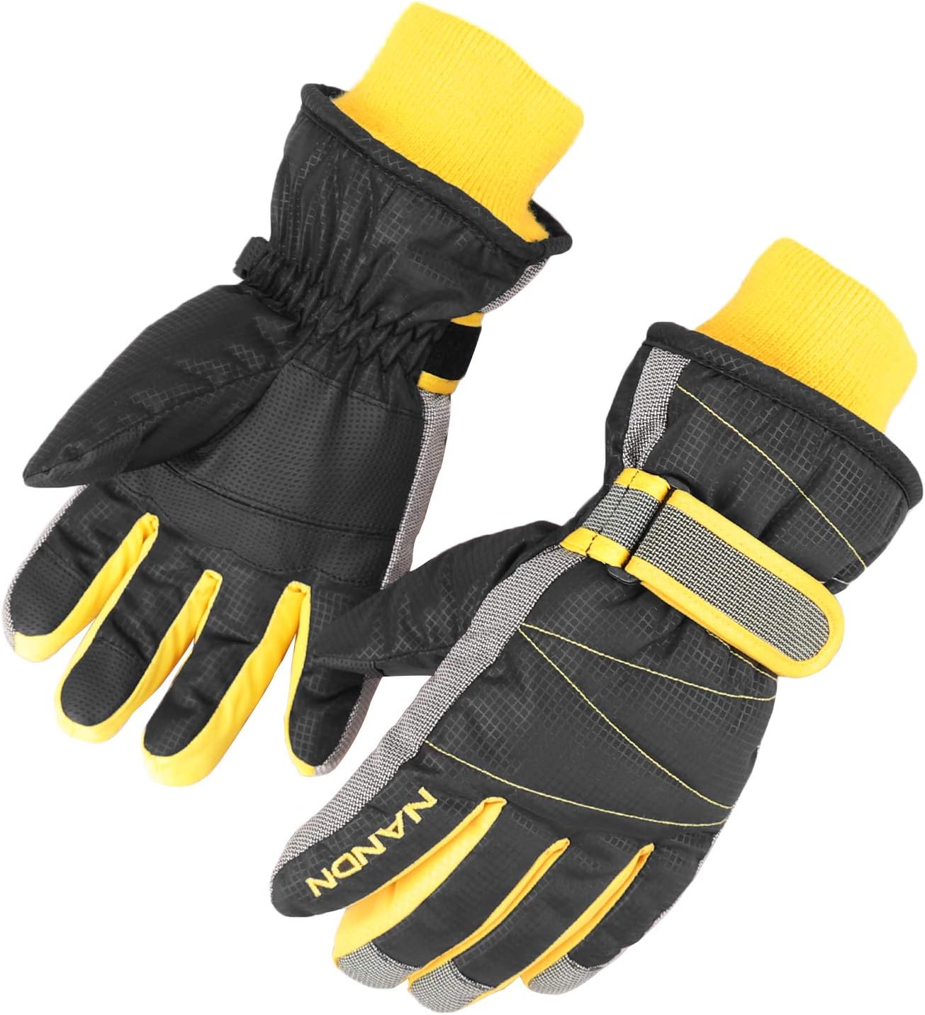 AMYIPO Kids Winter Snow Ski Gloves Children Snowboard Gloves for Age of 4 to 10