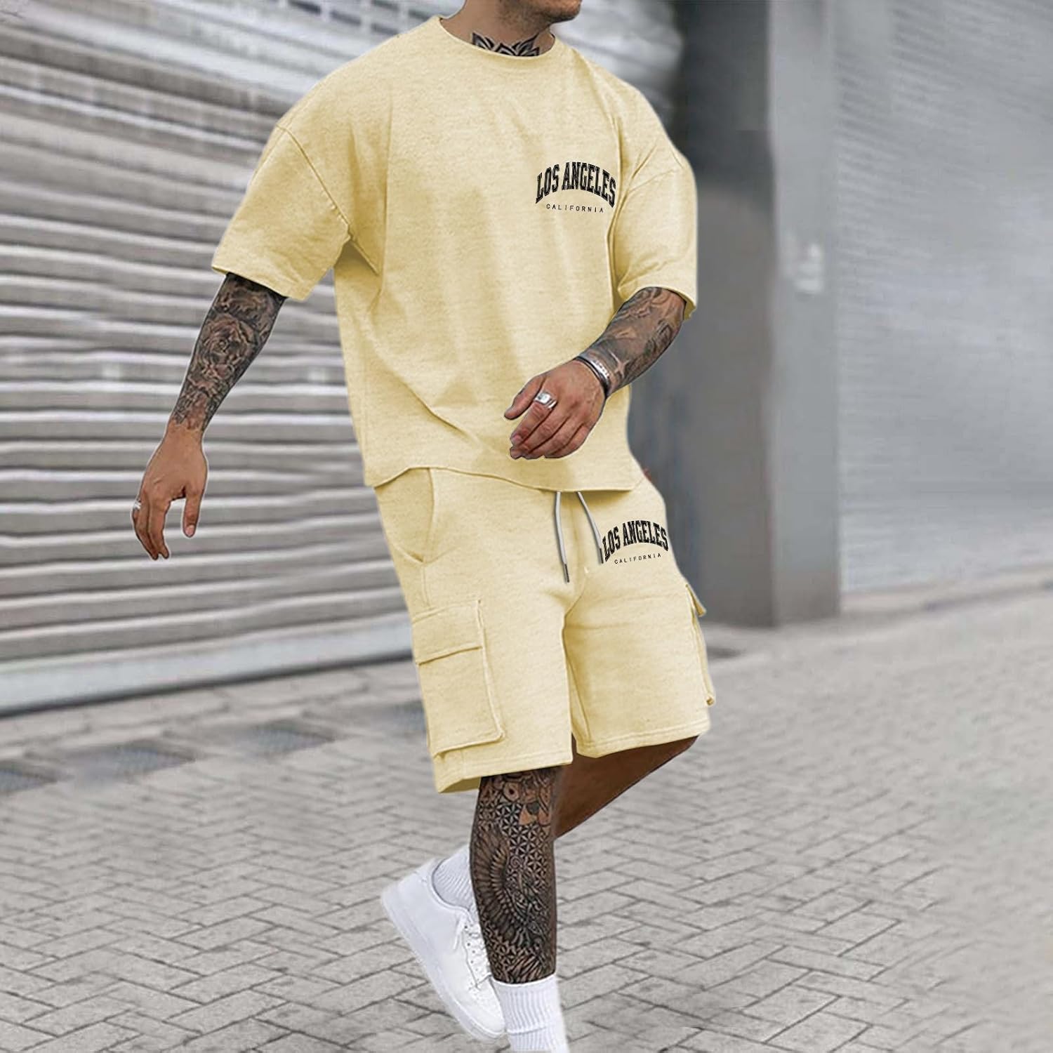 ショート パンツ スポーツ ビーチ シャツ メンズ 上下 ウェア 半袖 ハーフ セットアップ ゴルフ サッカー サバイバル ジャージ