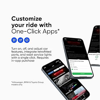 OBDeleven OBD2 Diagnostic Code Reader scan Tool, Bluetooth