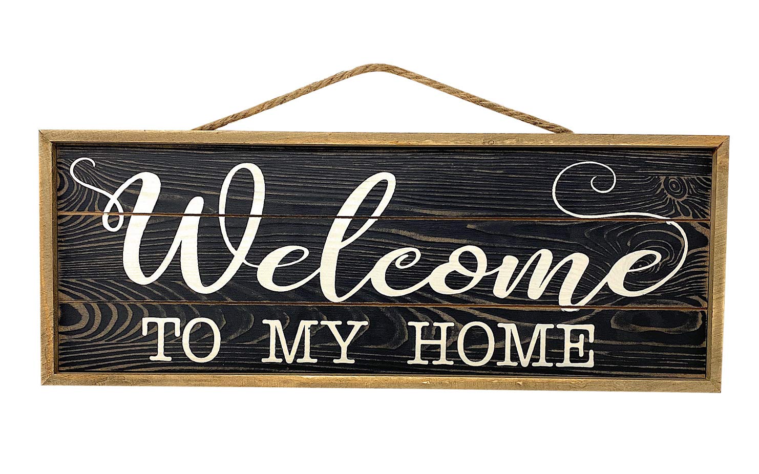 Amazon.com: Home Decor Sign Wooden Rustic Scrolled Wall Hanging