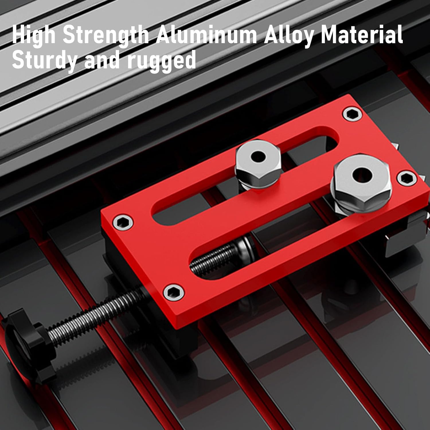 Cabinet Door Mounting Jig Aluminium Alloy Cabinet Door Installation Positioner Jig Multiple Aperture Sizes Options Cabinet Door Positioning Tool