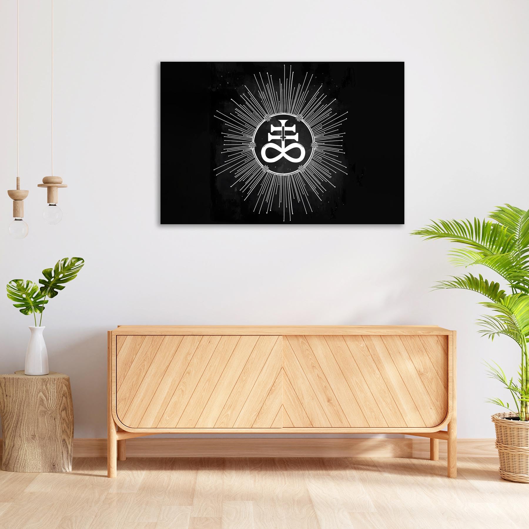 ArtzFolio The Satanic aka Leviathan Cross | Peel & Stick Vinyl Wall Sticker for Home & Wall Decoration | 18 x 12 inch (46 x 30 cms) (B0DGZ9FVKR) Amazon Price History, Amazon Price Tracker