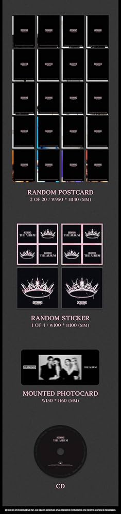 BLACKPINK THE ALBUM アルバム セット Amazon.co.jp: ブラックピンク - THE ALBUM [4 versions SET
