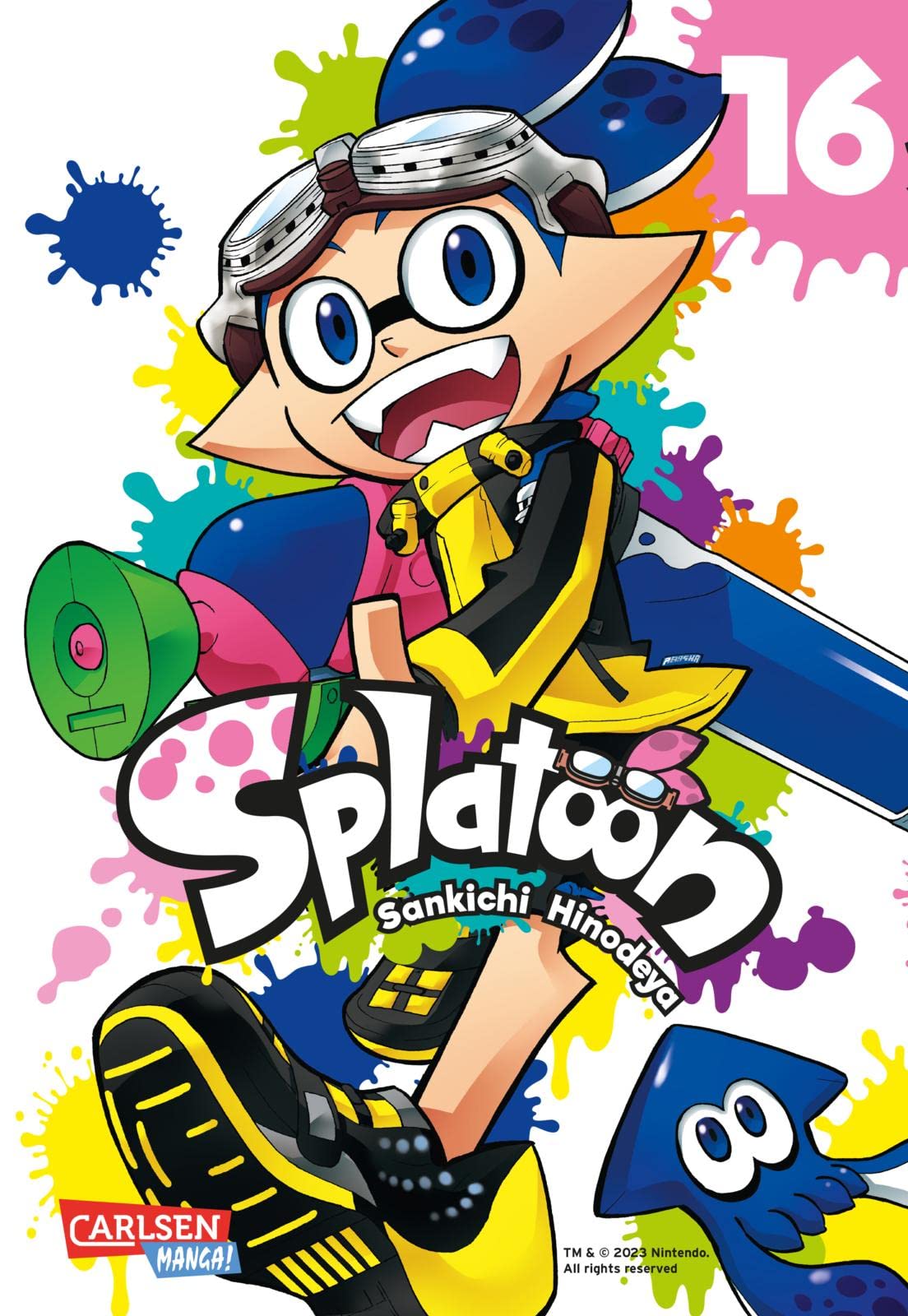 Amazon.com: Splatoon 16: Das Nintendo-Game als Manga! Ideal