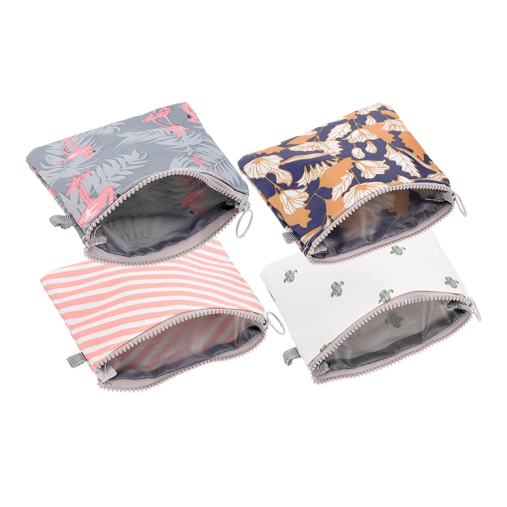10 Juegos De Compresas Menstruales Bolsa Para Servilletas Estuche Para Desechar Compresas Organizador De Moda Para Compresas De Lactancia 4 Unidades X 10