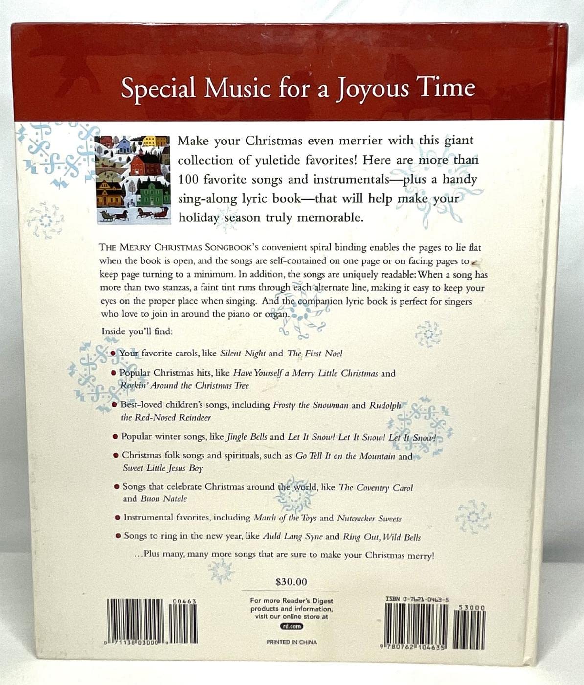 The Reader's Digest Merry Christmas Songbook (Reader's Digest Publications) - Image 2