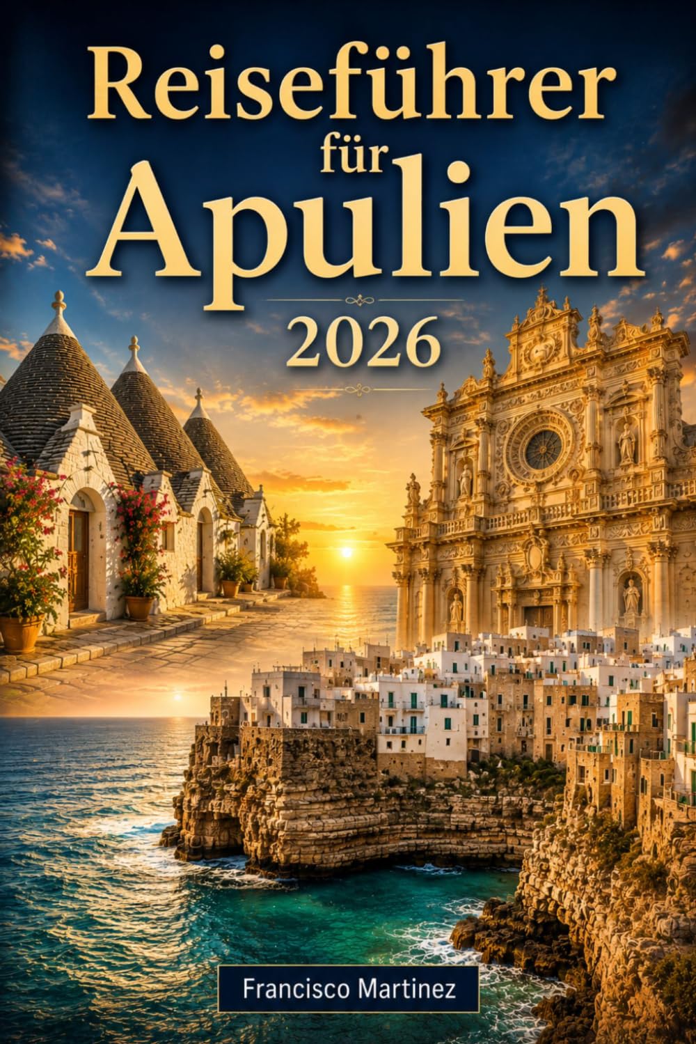 Reiseführer für Apulien 2026: Reiserouten, lokale Speisen, versteckte Schätze und wichtige Tipps zur Erkundung der Küste Apuliens, Trulli, barocker Städte und Adria-Inseln