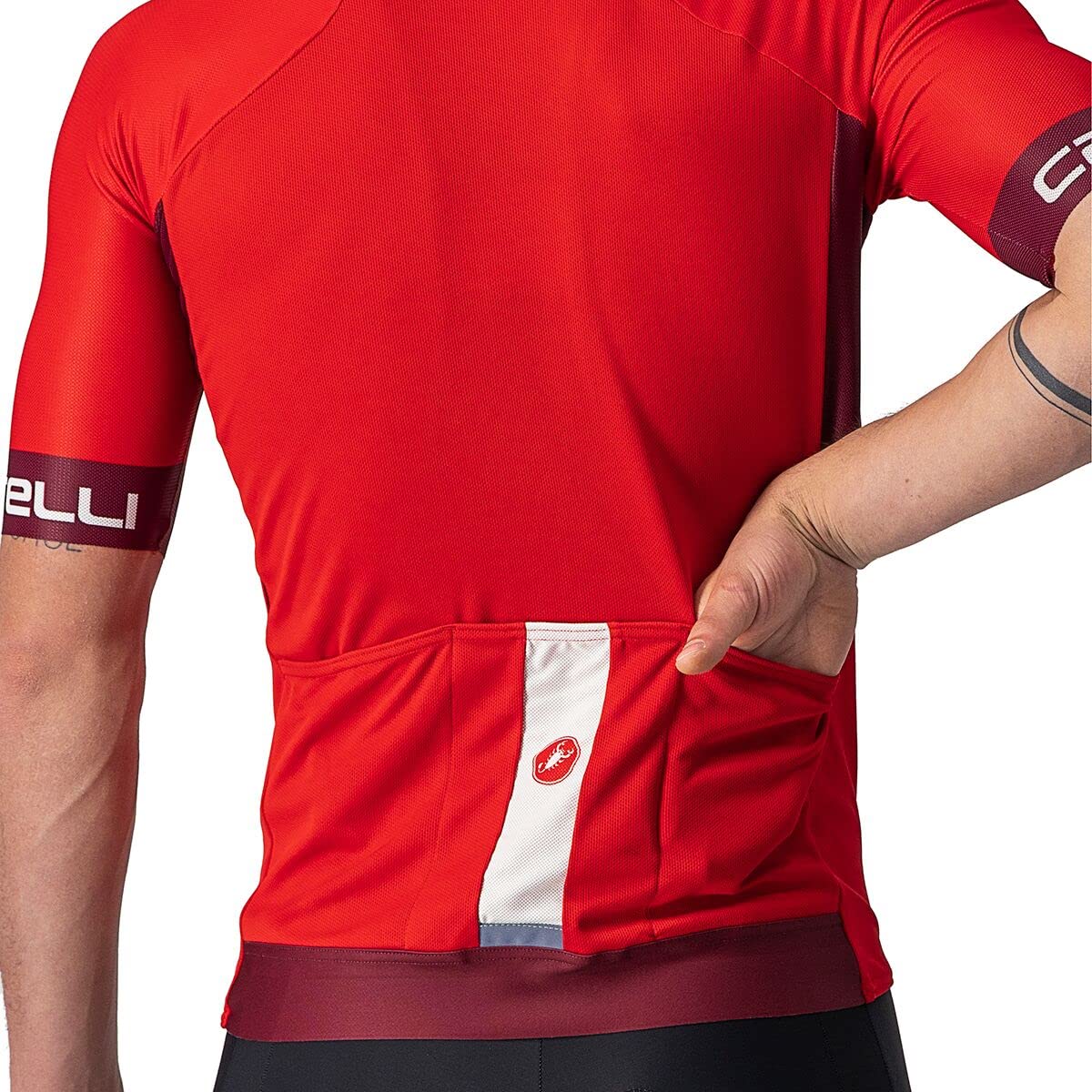 CASTELLI Entrata VI Jersey Maglia da Ciclismo a Manica Corta Uomo