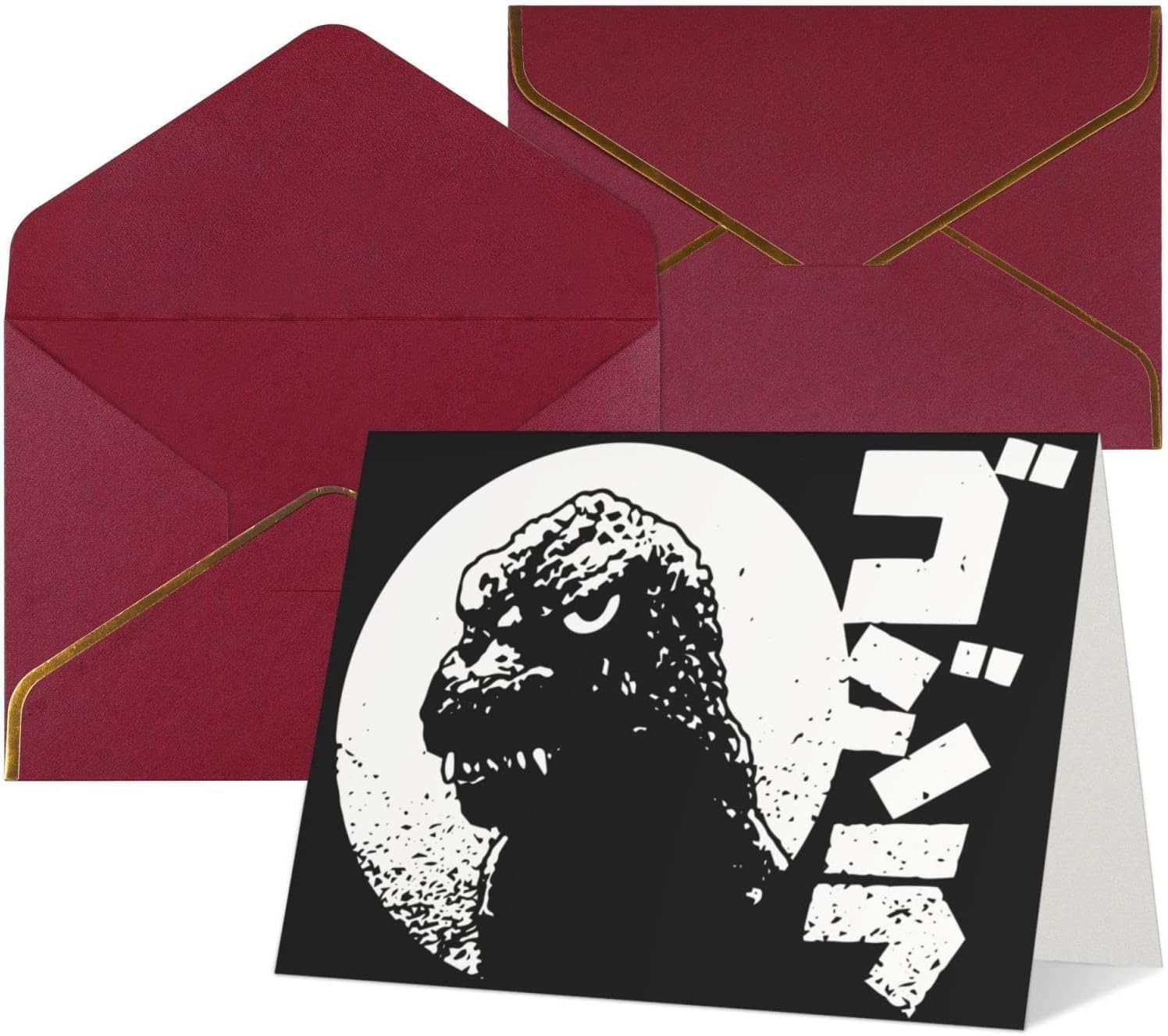 Amazon | ゴジラ 怪獣王 グリーティングカード おしゃれ メッセージ