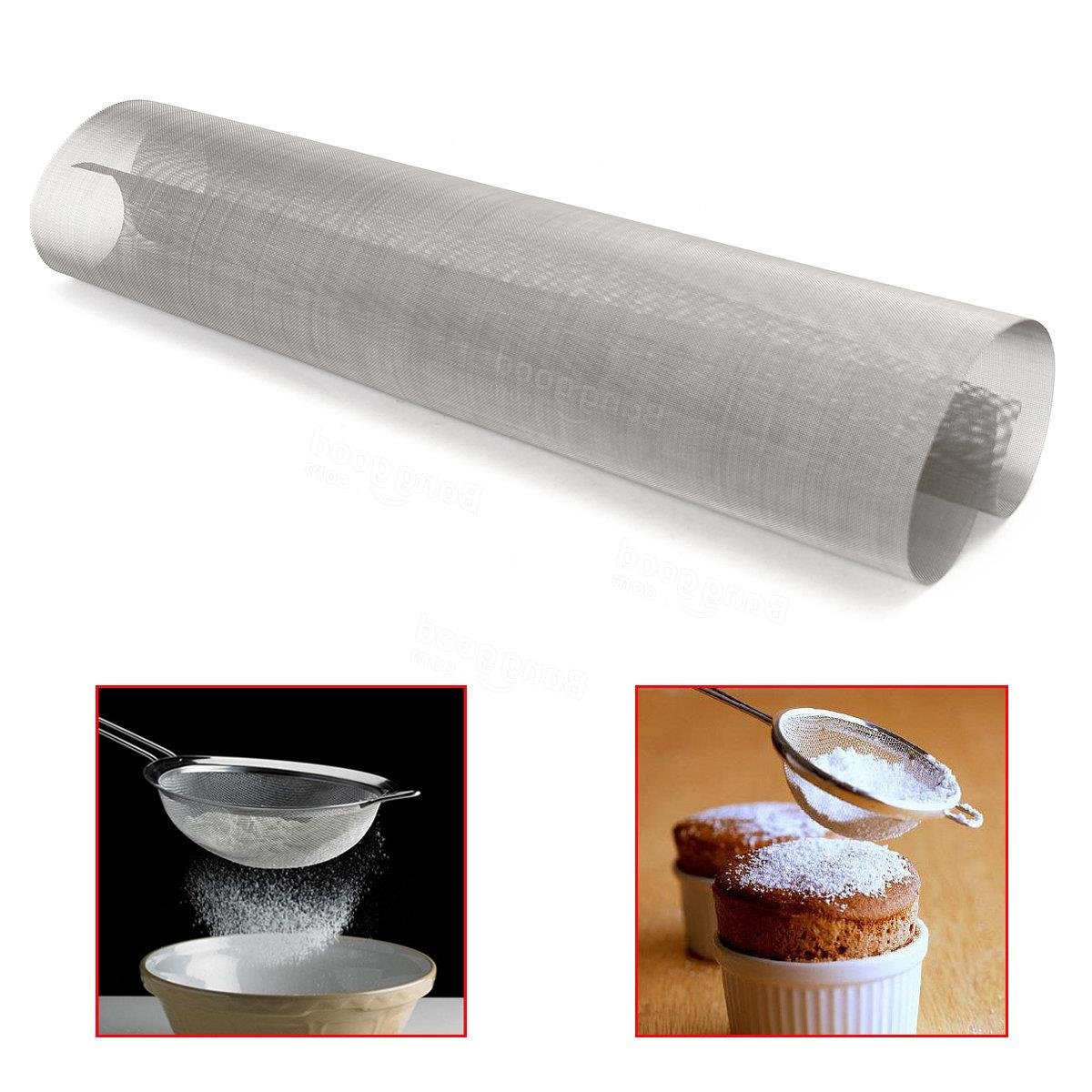 Woven Wire 30 Mesh 50x50CM 304 Stainless Steel Wire Cloth Screen Square Sheet Filtration Grill