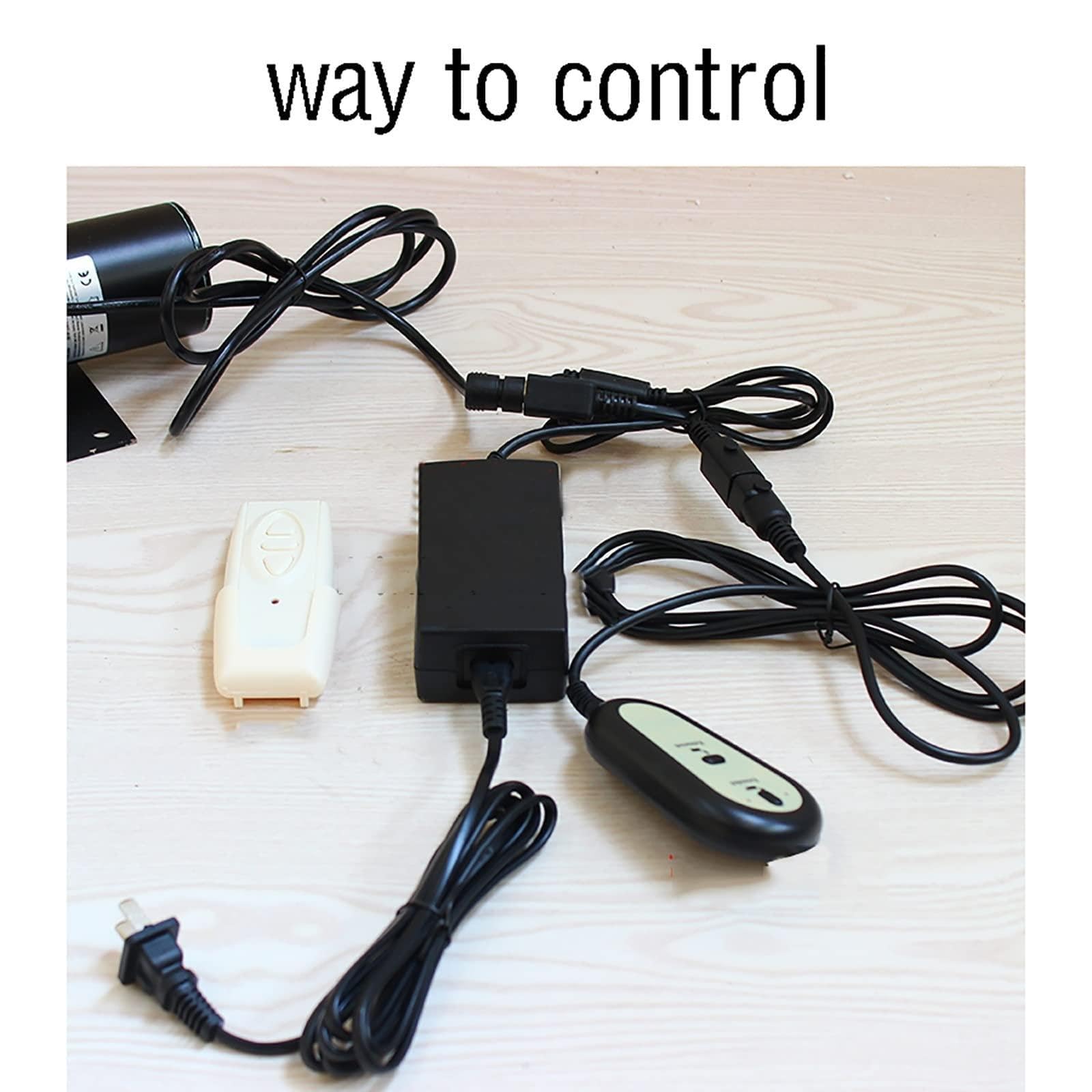 Elevador Eléctrico Para TV De Altura Ajustable Con Control Remoto, Dos Métodos De Instalación, Compatible Con Televisores De Perfil Bajo De 26 a 70 Pulgadas,150cm
