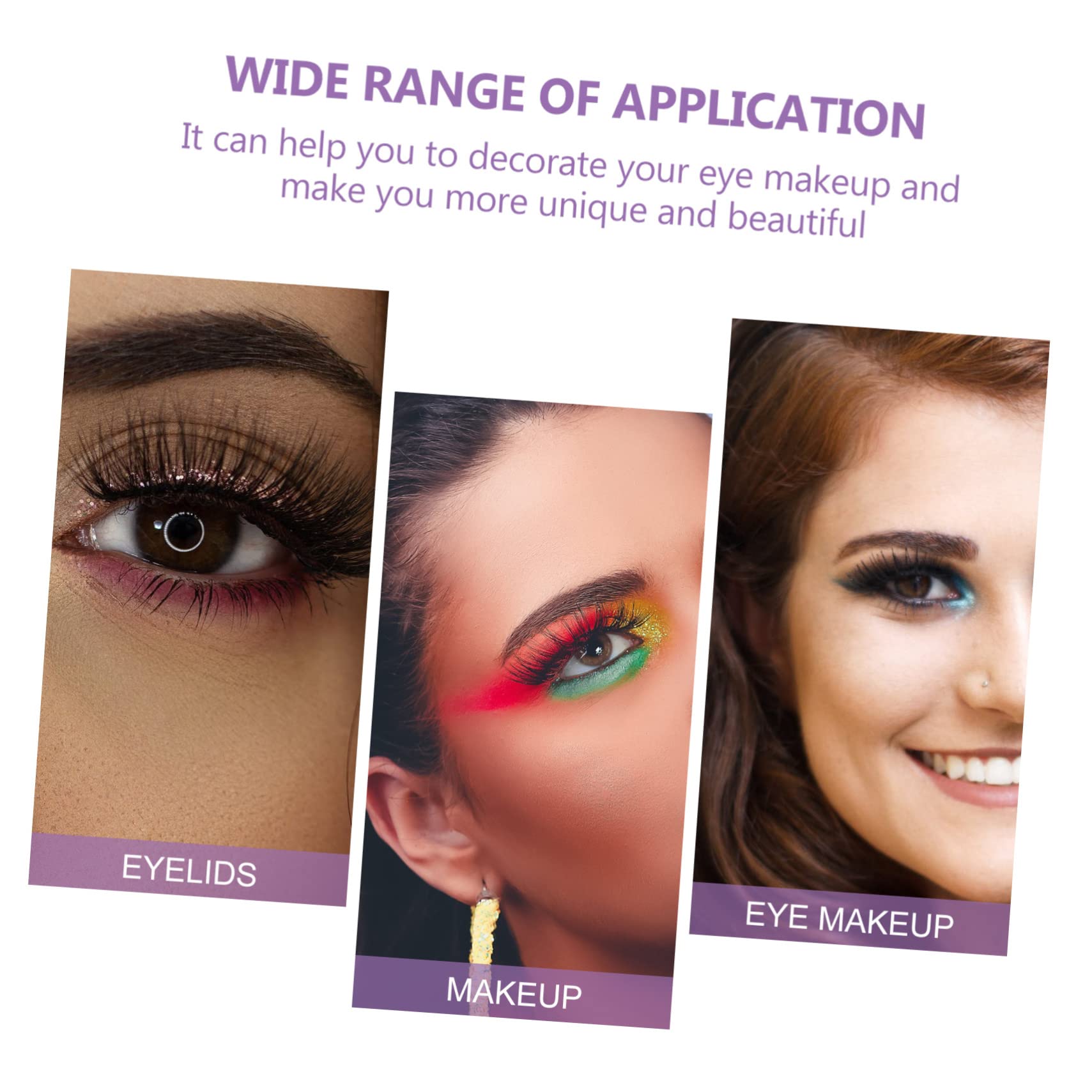 MAGICLULU 3 Set Di Ciglia Finte Dal Design Elegante Naturali E Realistiche Per Cosmetici Ragazze Bellezza 20 Paia*3