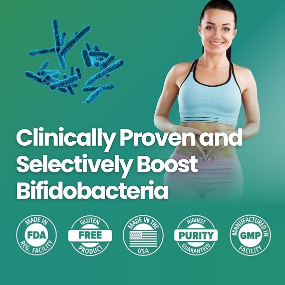 PureHMO Human Milk Oligosaccharide (HMO 2'-FL) Prebiotic Fiber - Feed 180 Billion Probiotics/Serving, 30-Day Supply