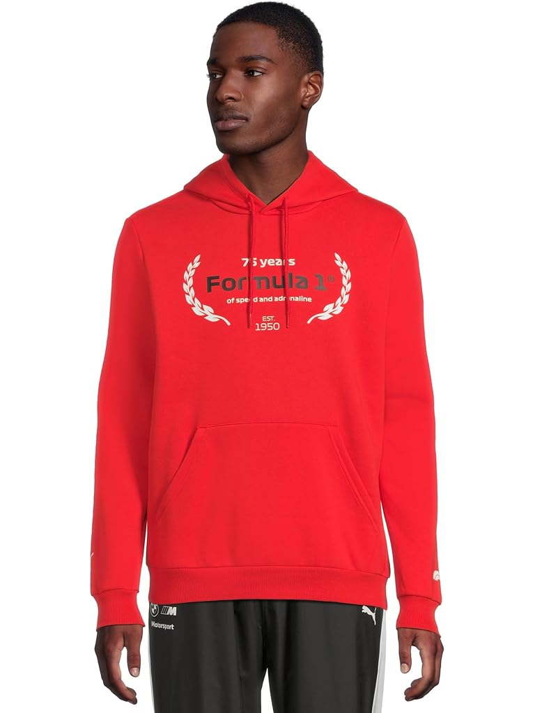 Red PUMA Formula 1 Graphic Hoodie