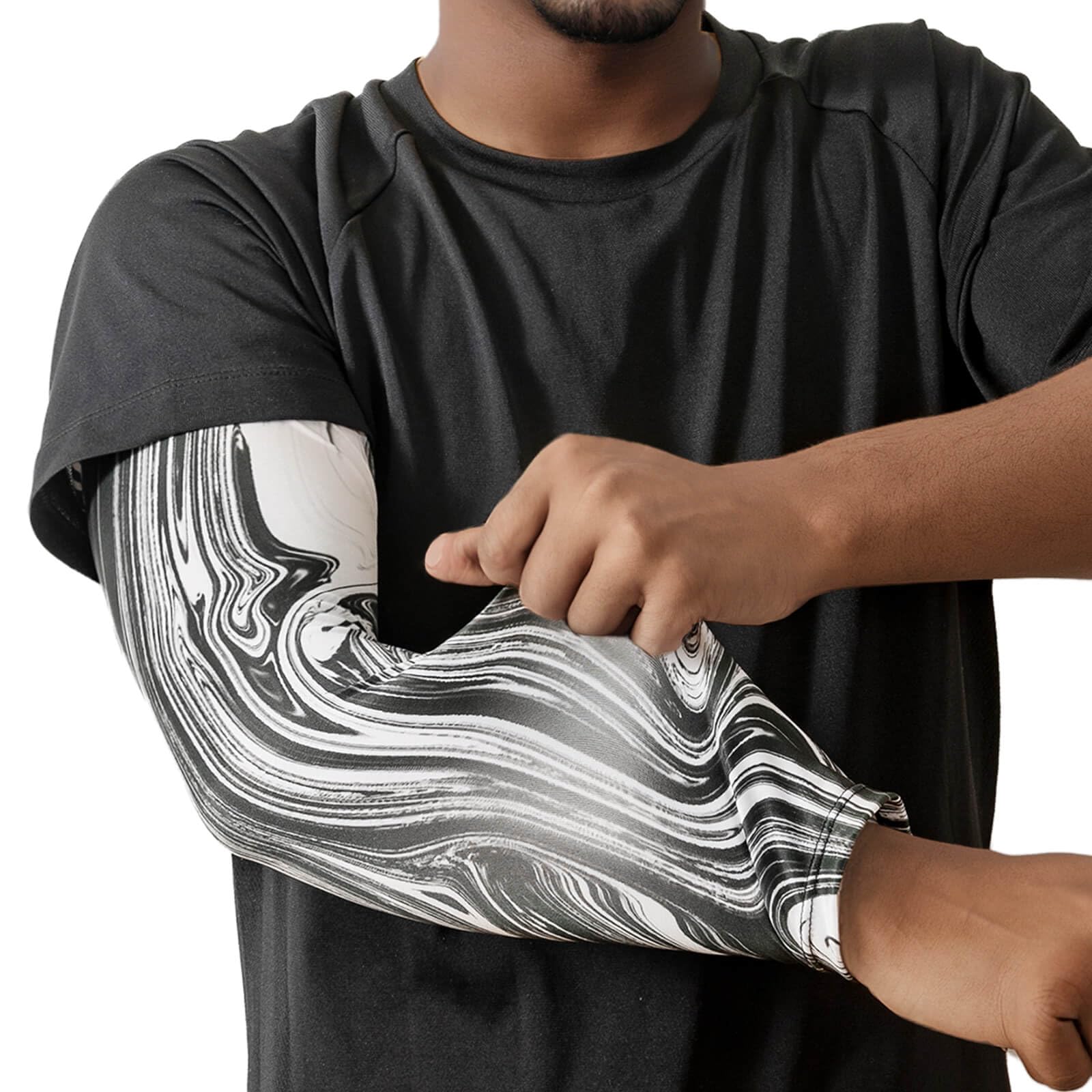 ArmSleeve Gaming Esport Cesta Armlinge Anti Schweiß Superlight Tattoo Blanco Negro Sommer Herren Damen