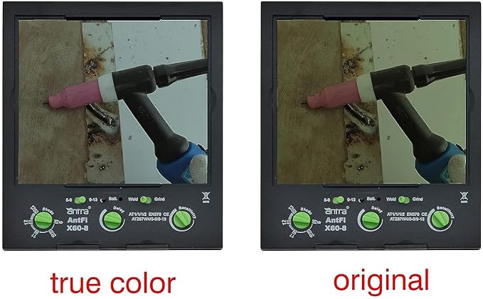Careta para soldar Antra True Color con visor amplio miniatura 5