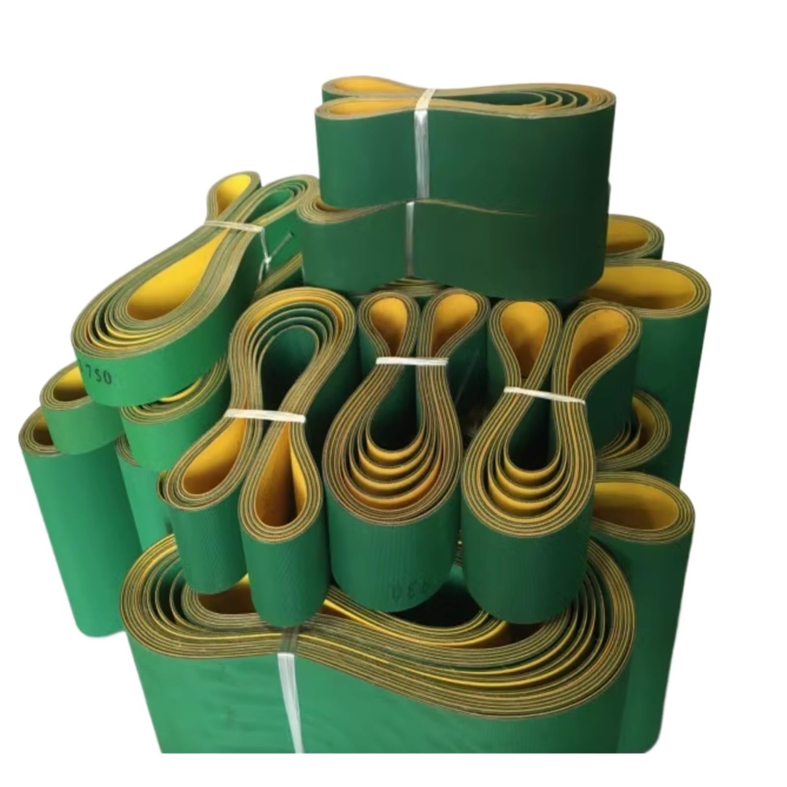 1PC 850x20x2 mm Yellow Green Nylon Sheet Flat Transmission Belt
