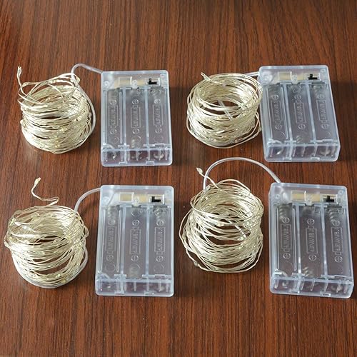 Miniatura 8 de Guirnalda de luces LED (4 unidades, 50 ledes)