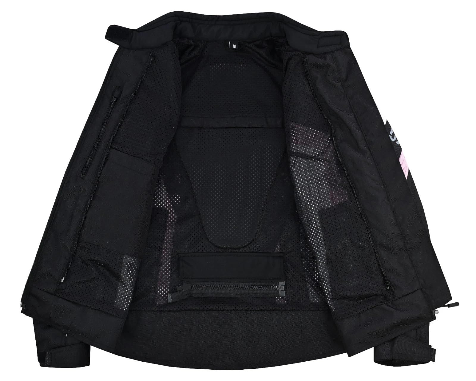 Genérico Chaqueta de Moto para Mujer ST 848 MXP-Tex, 3 Capas, 4 Estaciones, Impermeable, Poliéster 600D