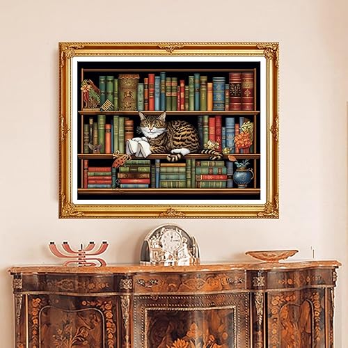 Miniatura 8 de DMCVIVR The Seaside - Kits de punto de cruz estampado para principiantes y adultos, kits de bordado para principiantes, kit de punto de cruz para