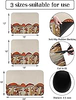 Vista 15 de Thanksgiving Fall Dish Drying Mat for Kitchen Counter, Absorbent Quick Dry Dish Dry Placemats, Countertop Dishes Drainer Mats Drying Pad Non Slip