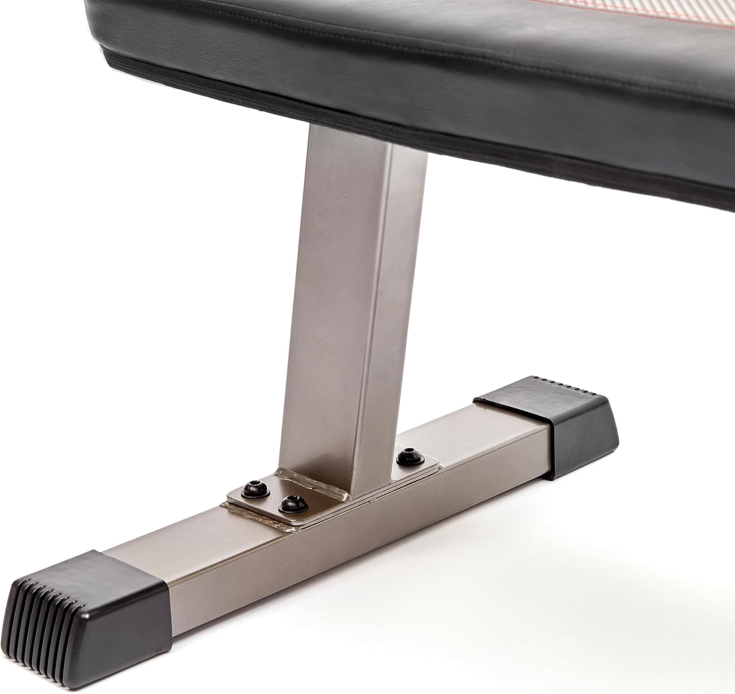 Reebok Fitness Strength Training Bench with Wipeable Padding, Non-slip Feet, 330lb Weight Capacity, Bench for Seated and Bridging Exercises