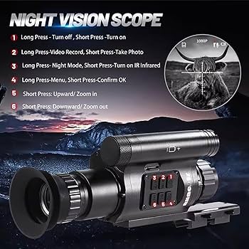 デジタル光学サイト　暗視装置 Amazon.co.jp: MROTEX デジタル暗視単眼鏡、暗視装置赤外線