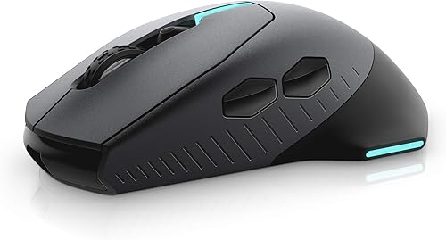 Miniatura 3 de Alienware WiredWireless Gaming Mouse AW610M 16000 DPI Optical Sensor - 350 Hour Rechargeable Battery Life - 7 Buttons - 3-ZONE Alienfx RGB Lighting