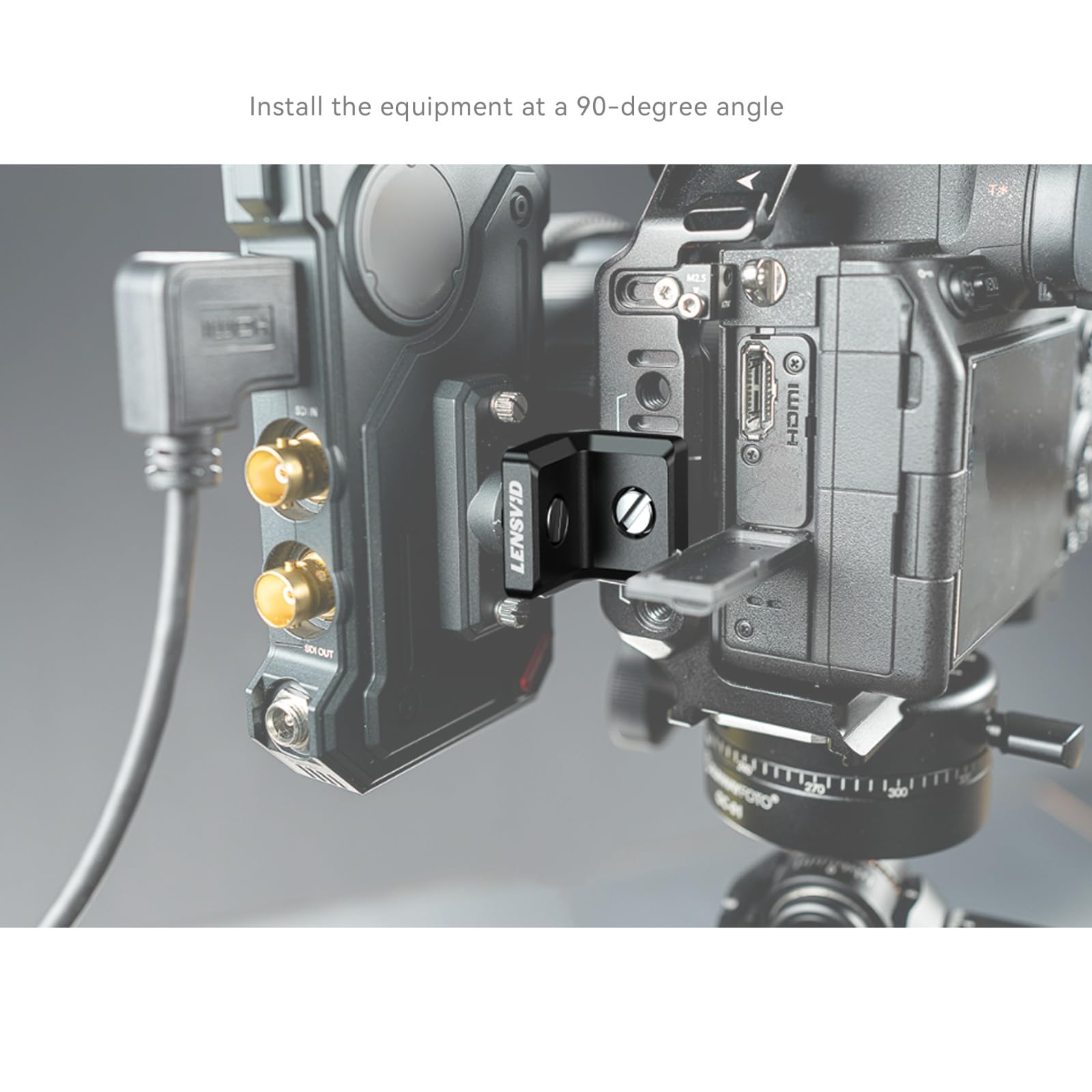 Amazon | SmallRig x LensVid ミニ L 字型マウントプレートキット ARRI