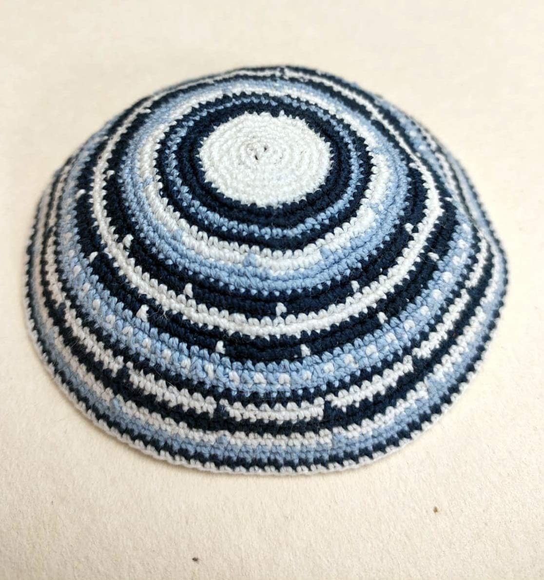 Shofarot Israel The Best Religious gift pack Shofar + Blue TallitMessianic cloak + yarmulke (kipa) from the Holy Land : Musical Instruments